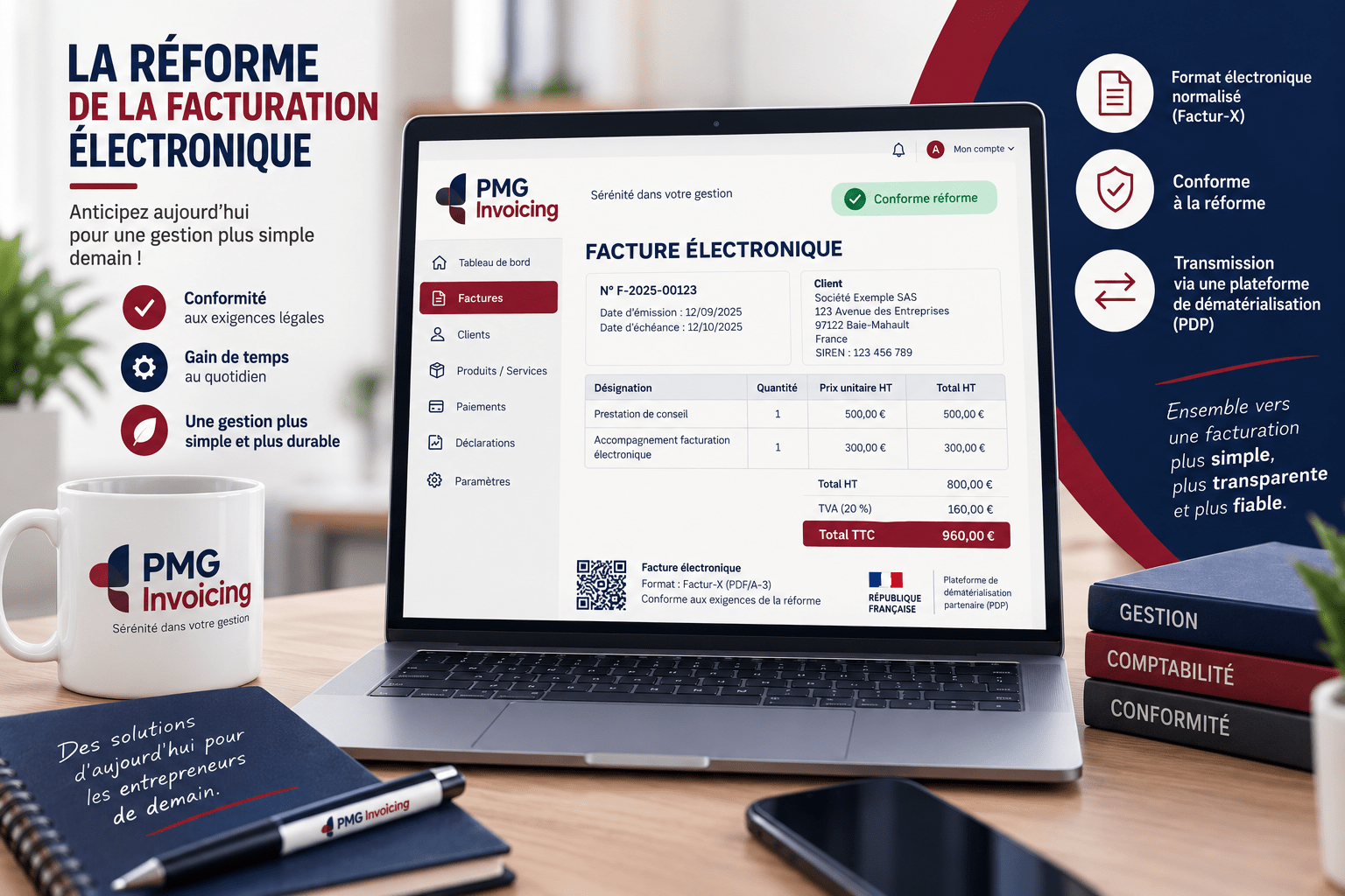 Facturation électronique des entreprises en France : réforme 2026-2027